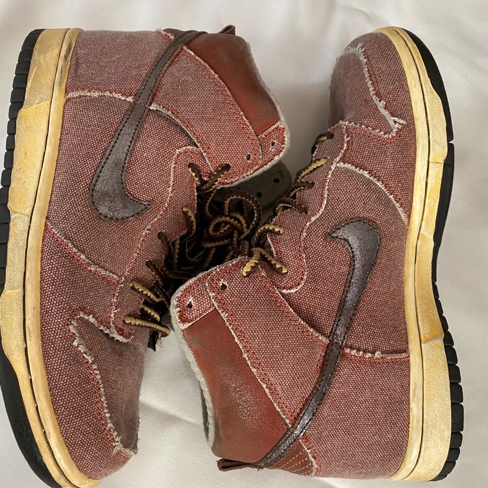 Nike 6.0 Rust Brown Dunk Hi